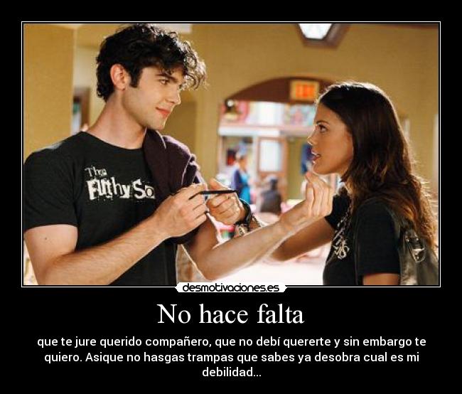 No hace falta - 
