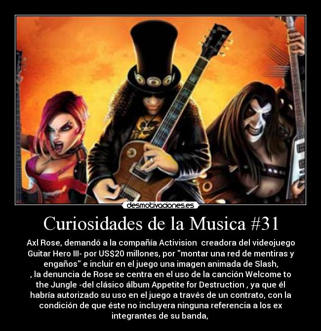 Curiosidades de la Musica #31 -