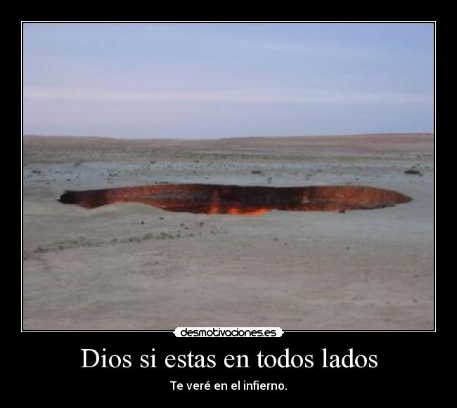 carteles dios dios infierno desmotivaciones