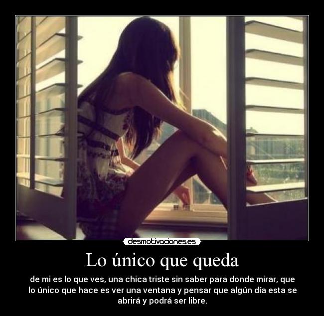 Lo único que queda -