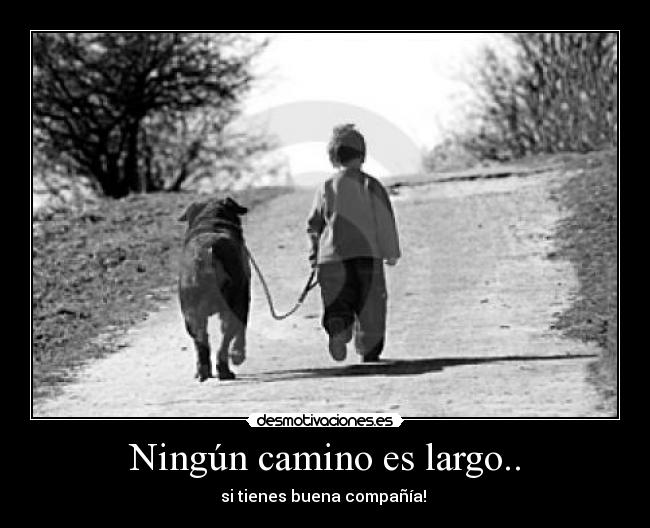 Ningún camino es largo.. - 