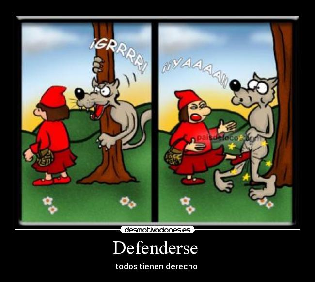 Defenderse - todos tienen derecho