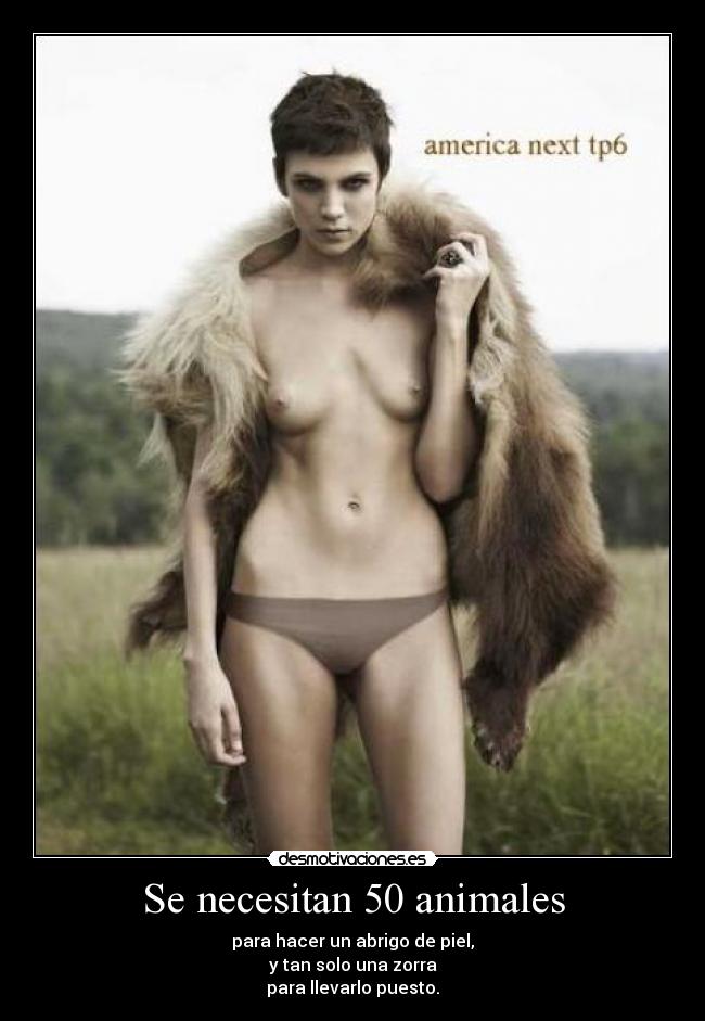 Se necesitan 50 animales - 