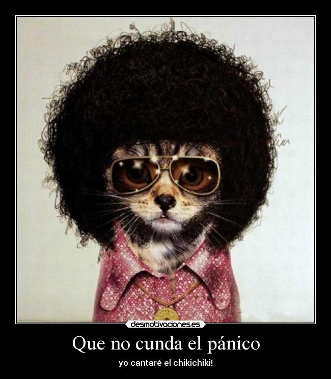 Que no cunda el pánico - 