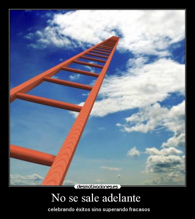 No se sale adelante  - 