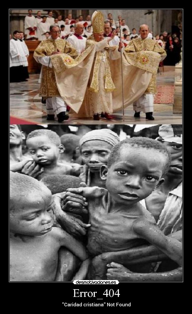 carteles caridad cristiana desmotivaciones