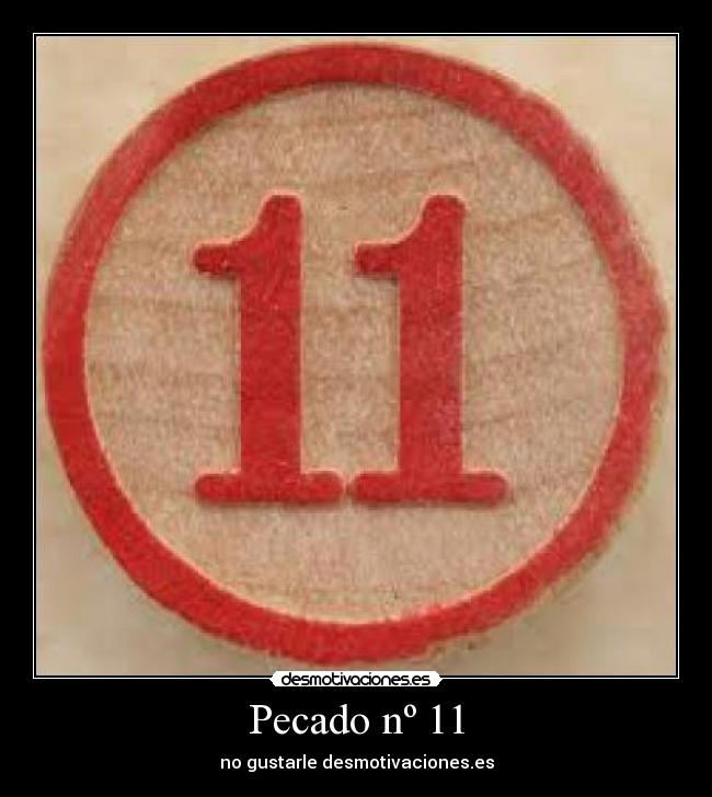 Pecado nº 11 - 