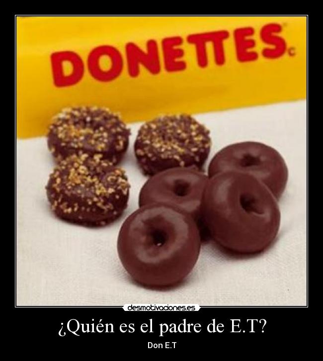 ¿Quién es el padre de E.T? -