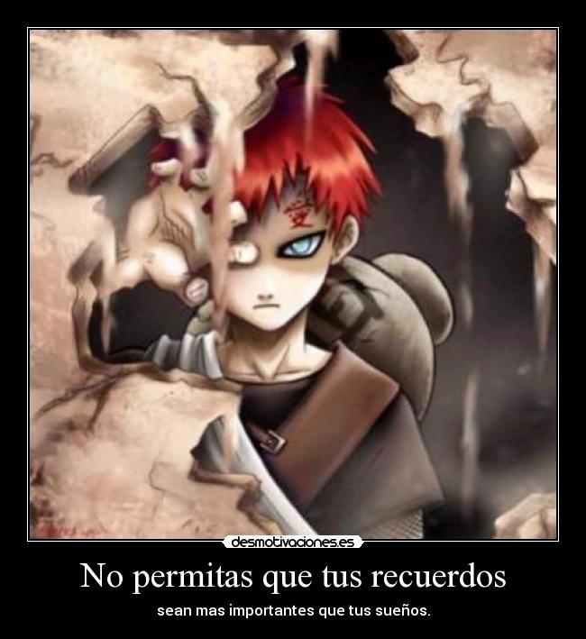 No permitas que tus recuerdos -