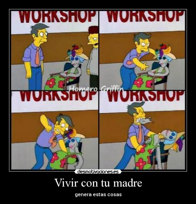 Vivir con tu madre -