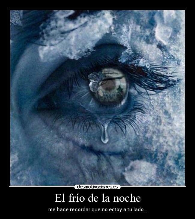 El frío de la noche -