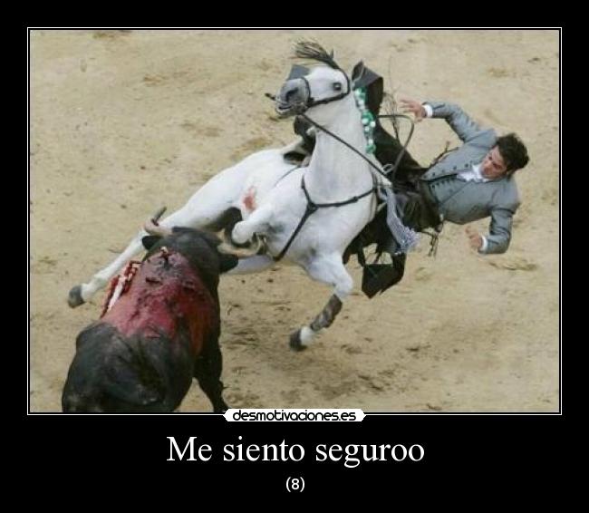 Me siento seguroo -