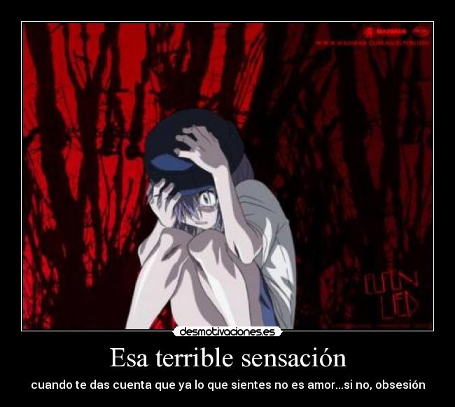 Esa terrible sensación - 