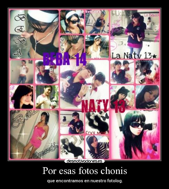 carteles choni fotolog desmotivaciones