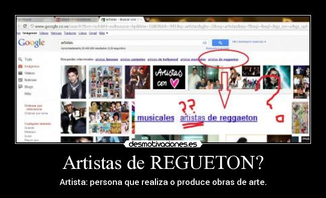 Artistas de REGUETON? -
