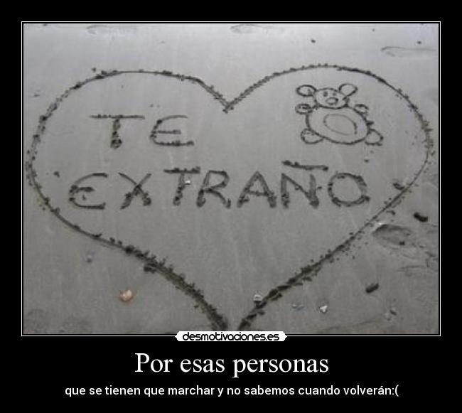 Por esas personas - 