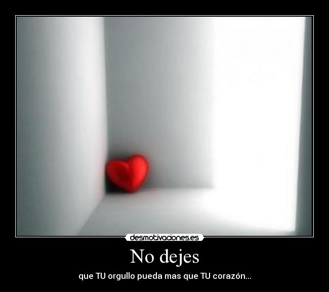 No dejes - 