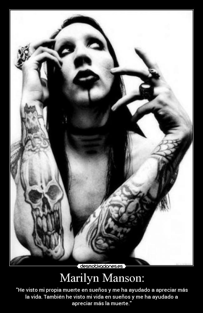Marilyn Manson: - 