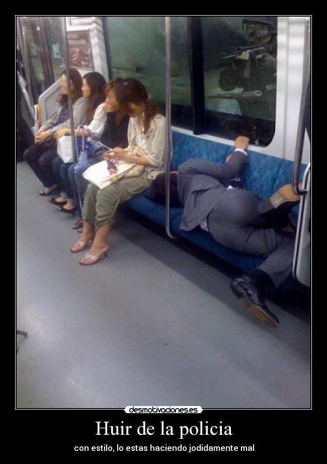 Huir de la policia - 