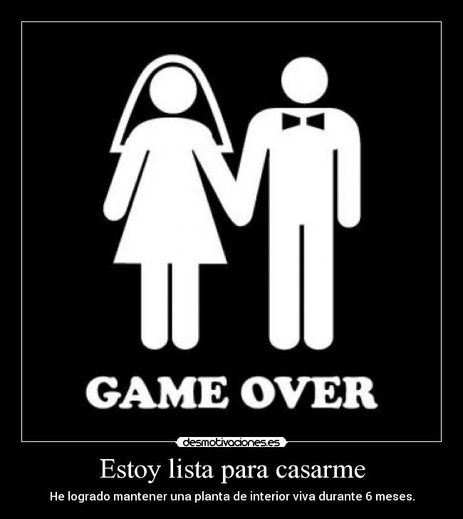 Estoy lista para casarme - 