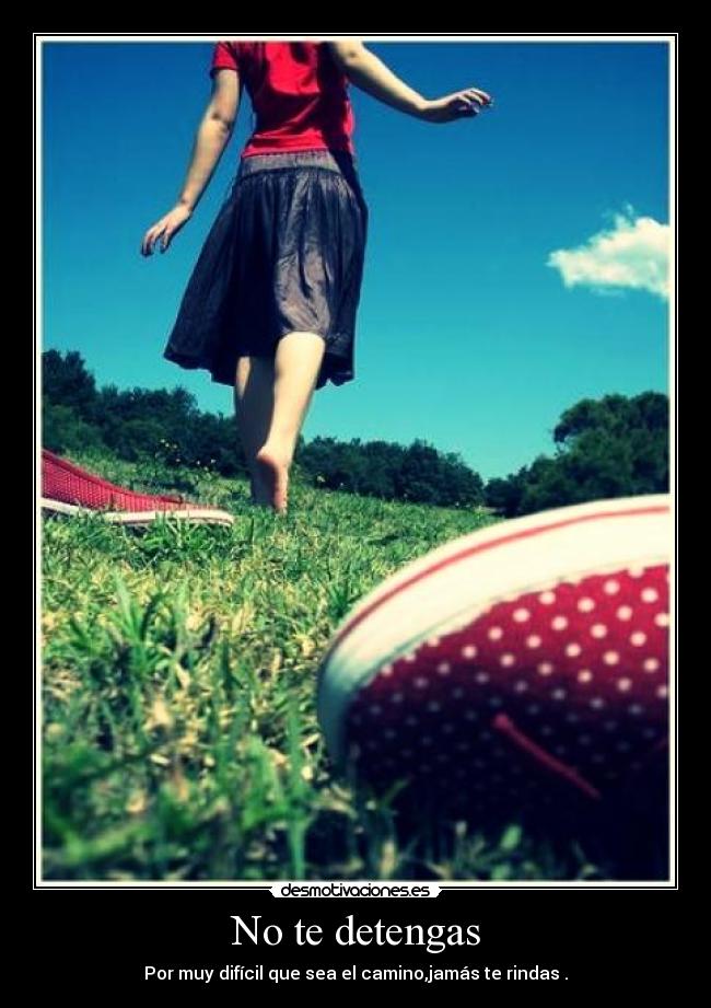 No te detengas - 
