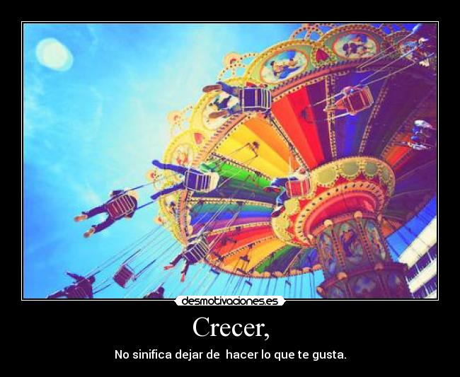 Crecer, - 