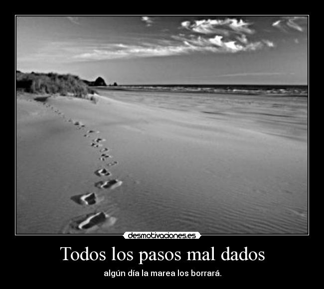 Todos los pasos mal dados - 