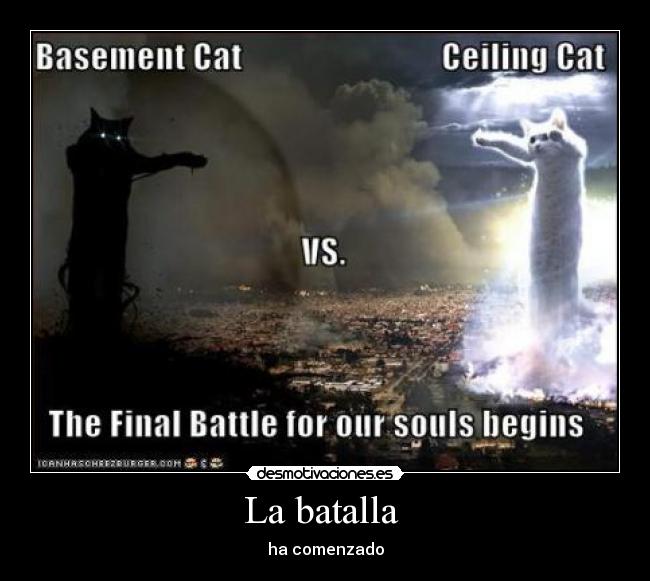 La batalla - ha comenzado