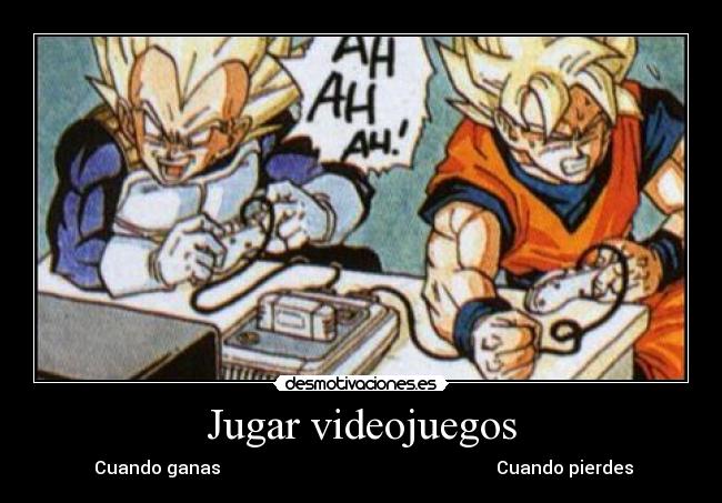 Jugar videojuegos -