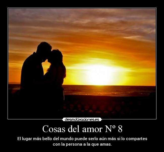 Cosas del amor Nº 8 -