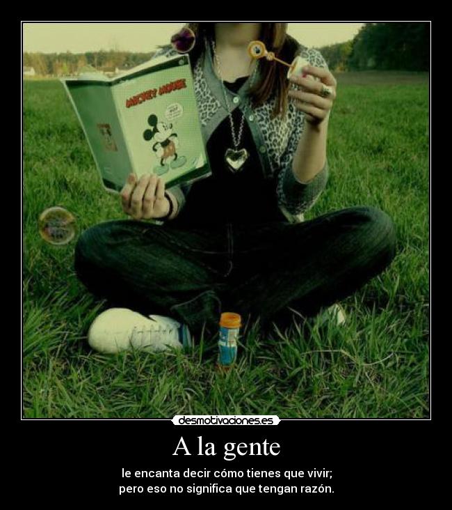 A la gente - 