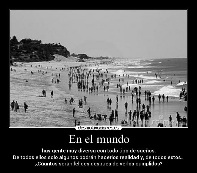 carteles mundo suenos desmotivaciones