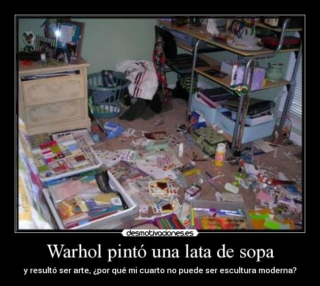 Warhol pintó una lata de sopa - 