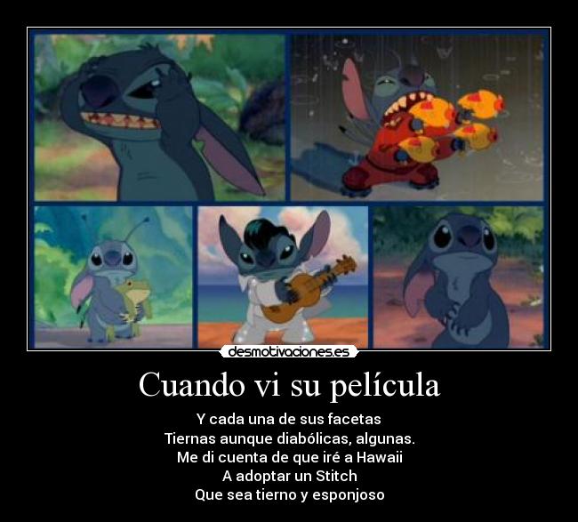 Cuando vi su película -