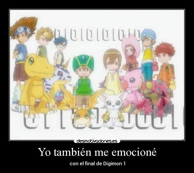 Yo también me emocioné -