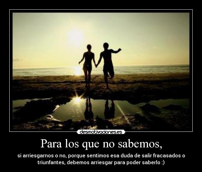 Para los que no sabemos, -