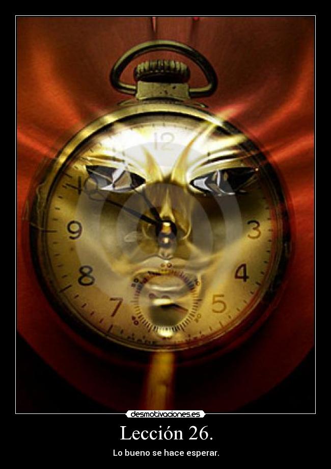 Lección 26. - 
