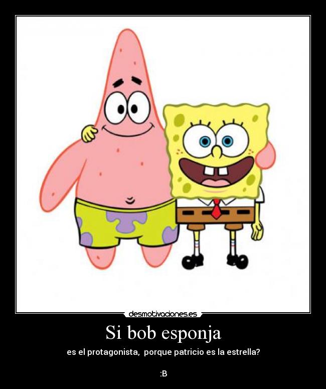 Si bob esponja -