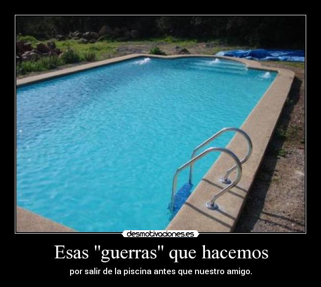 Esas guerras que hacemos -