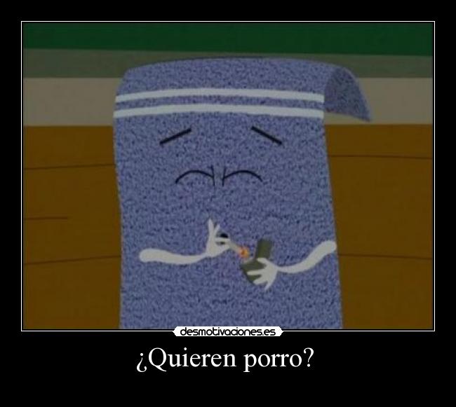 ¿Quieren porro?  - 