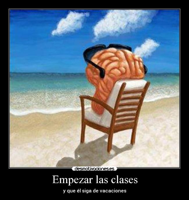 Empezar las clases - 