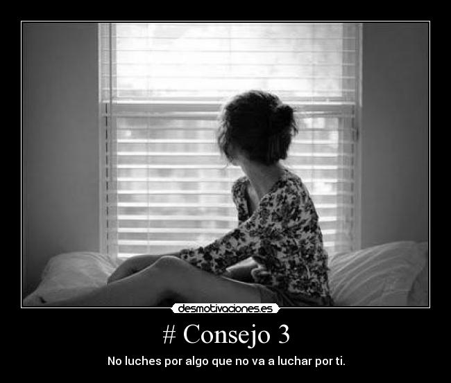 # Consejo 3 -