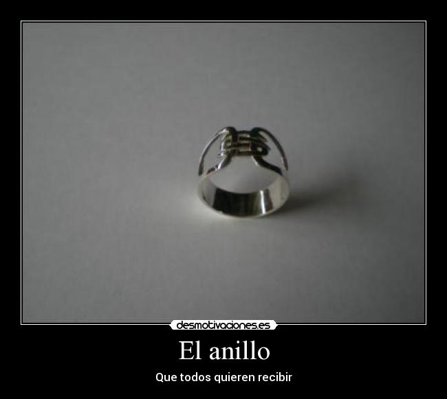 El anillo Desmotivaciones