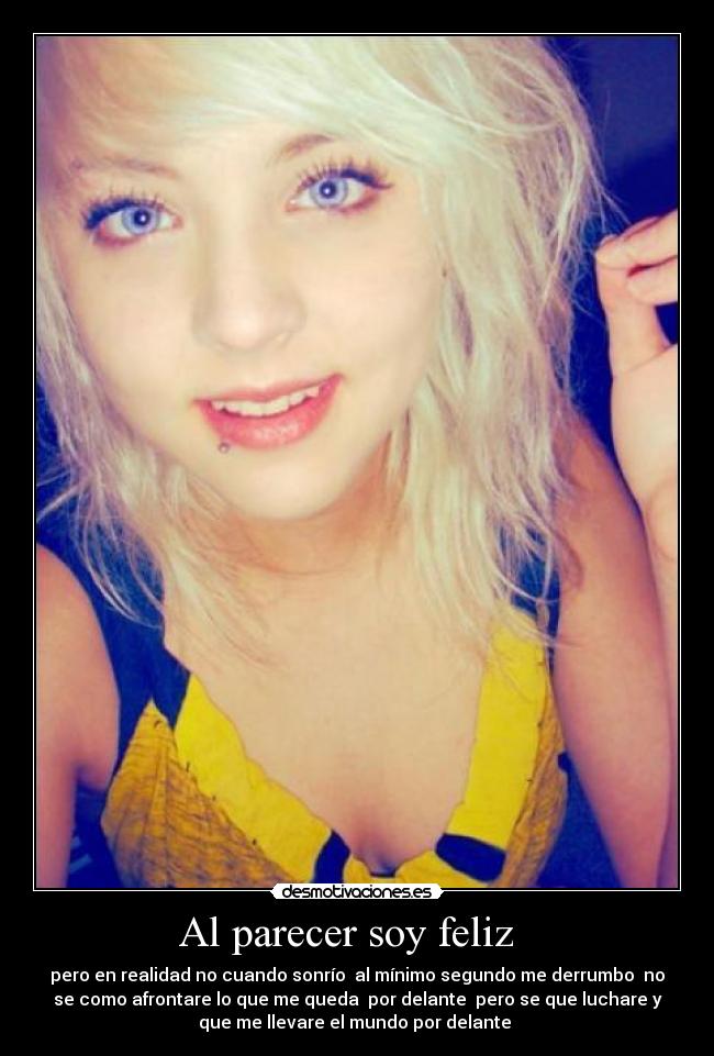 Al parecer soy feliz   - 