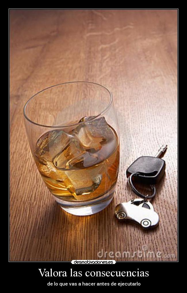 Valora las consecuencias -