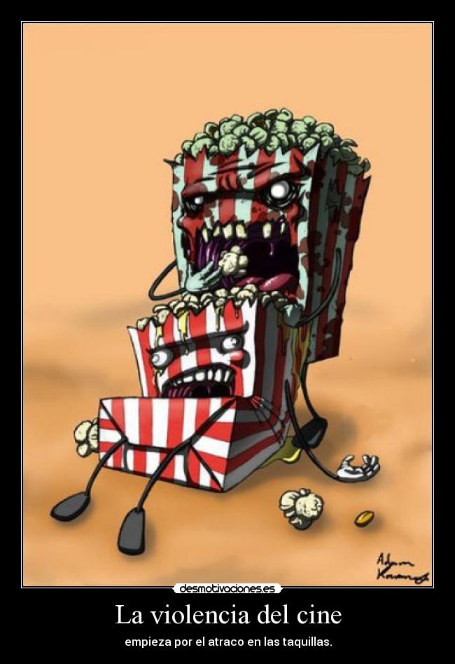 La violencia del cine -