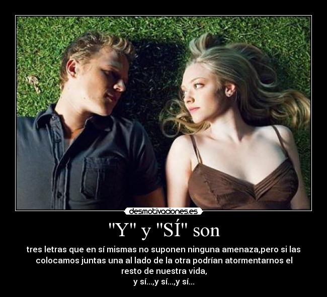 Y y SÍ son - 