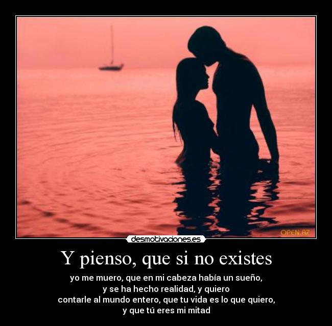 Y pienso, que si no existes - 