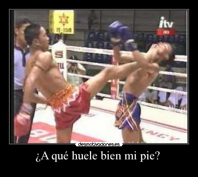 ¿A qué huele bien mi pie? -