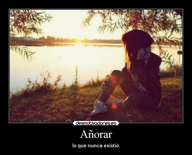 Añorar -